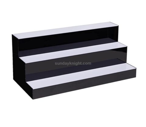 SKLD-035-2 3-Tier Acrylic Bottle Organizer for Countertop With Interior LED Lights Wholesale