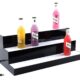 SKLD-035 3-Tier Acrylic Bottle Organizer for Countertop With Interior LED Lights Wholesale