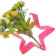 SKVA-008-1 Custom Wedding Table Star Shape Flower Vase