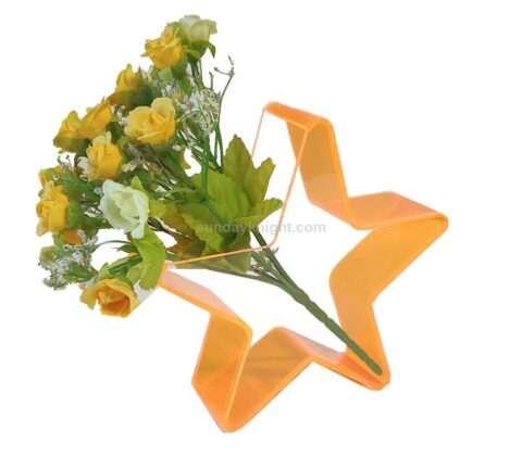 SKVA-008-3 Custom Wedding Table Star Shape Flower Vase