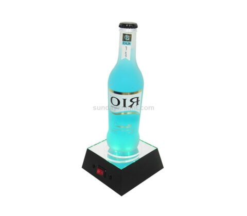 Custom LED Light Liquor Bottle Display Stands