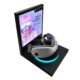 Custom Acrylic Counter Led Eye Massager Display Stand