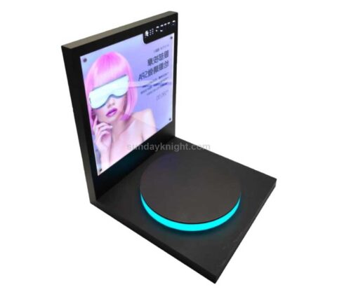 Custom Acrylic Counter Led Eye Massager Display Stand