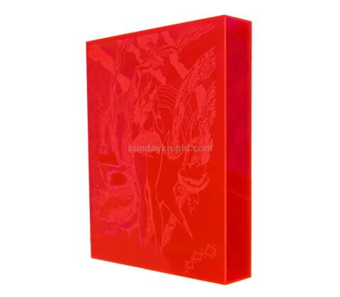 SKAB-197-3 Custom Acrylic Slipcase Book Magazine Slip Case