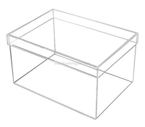 SKAB-204 Custom Acrylic Shoe Box With Lid