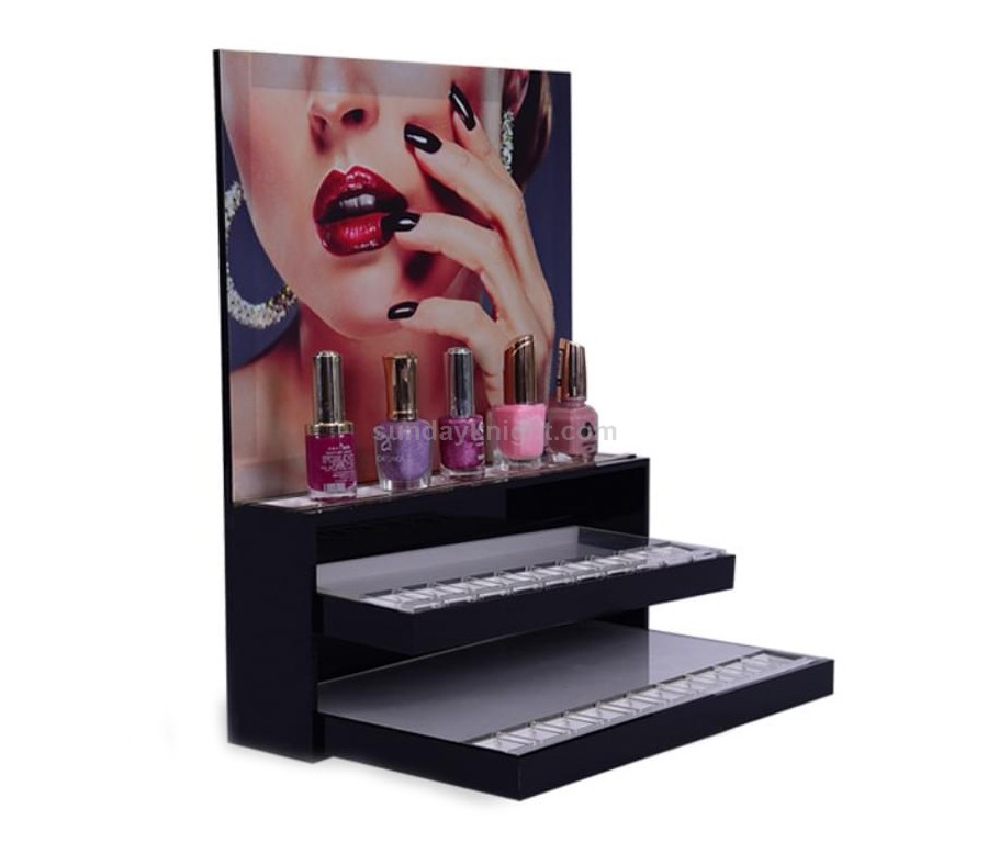 Acrylic Storage Box Lipstick Nail Polish Display Stand - Temu