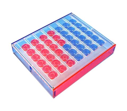 Custom Colorful Acrylic Four Connect Game Set