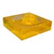 Impression personnalisée Lucite Acrylique sculpté Carré Petite coupe à bonbons