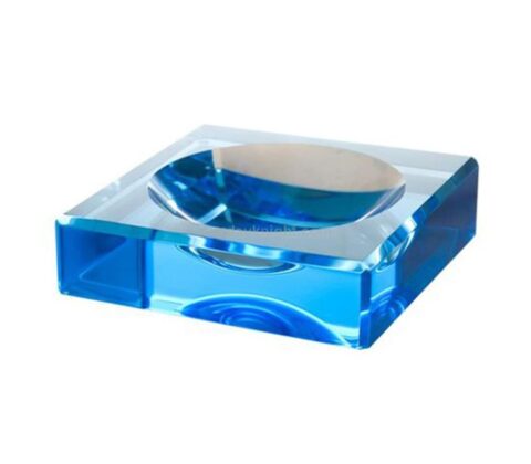 Custom Printing Lucite Acrylic carved Square Petite Candy Bowl
