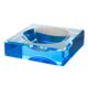 Impression personnalisée Lucite Acrylique sculpté Carré Petite coupe à bonbons