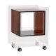 Custom Color Acrylic Nightstand, Square Coffee Table, Storage Side Table