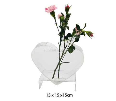 Clear Star Shape Flower Vase Wholesale