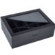 Custom Luxury Black Acrylic Storage Case Teabag Tea Boxes Organizer