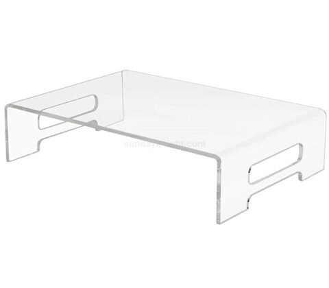 Custom Acrylic Monitor Stand TV Screen Riser