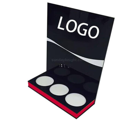 Espositore per vino in acrilico personalizzato con luce LED