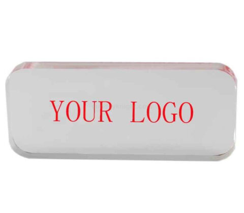 Custom plexiglas logoblok
