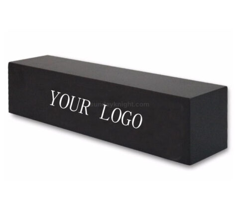 Custom Solid Black Acrylic Blocks for Sale