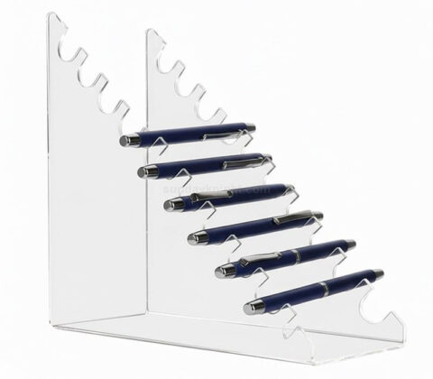 Custom Clear Acrylic Pen Holder