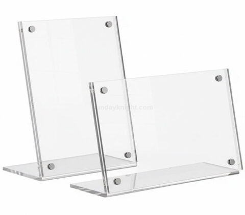 Custom A4 A5 A6 Strong Magnetic Acrylic Sign Holder