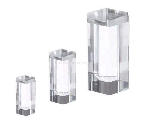 Blocs acryliques de forme personnalisée