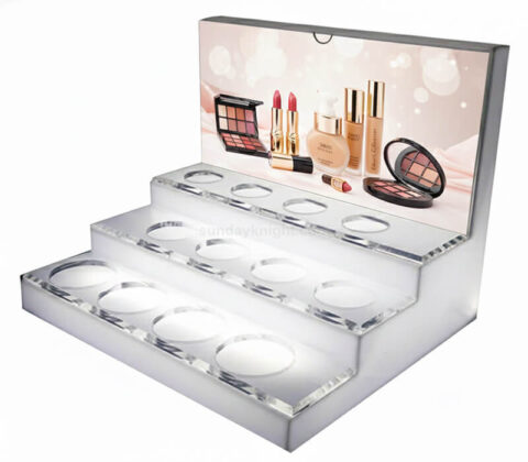 Supports d'éclairage acrylique LED personnalisés avec logo