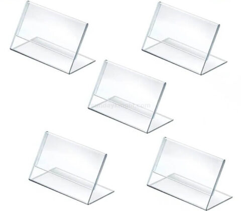 Présentoir en forme de L pour menus et publicités en forme de portrait Wholesale