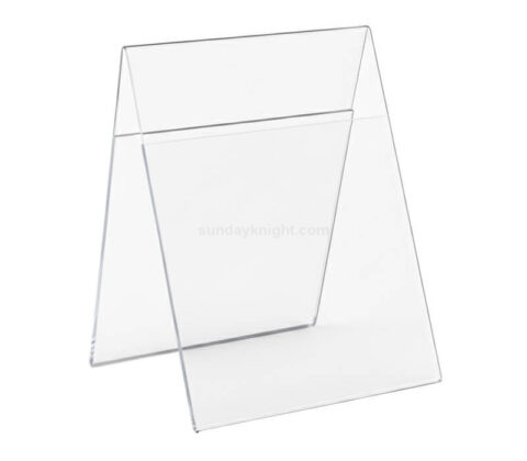 공장 판매 아크릴 양면 테이블 텐트 간판 홀더
