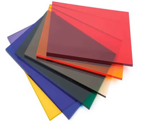 맞춤형 레이저 커팅 컬러 아크릴 시트