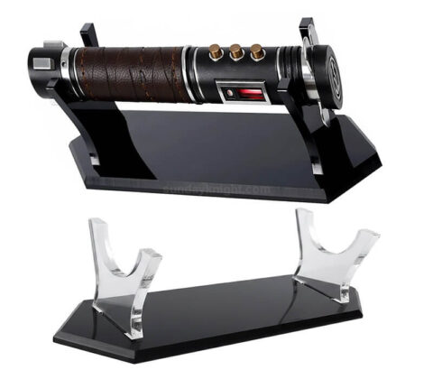 Supporto per spada laser da tavolo in acrilico personalizzato