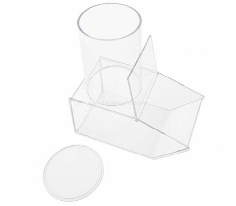 Contenitore personalizzato per caramelle in acrilico con tubo rotondo