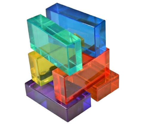 Custom Color Acrylic Blocks