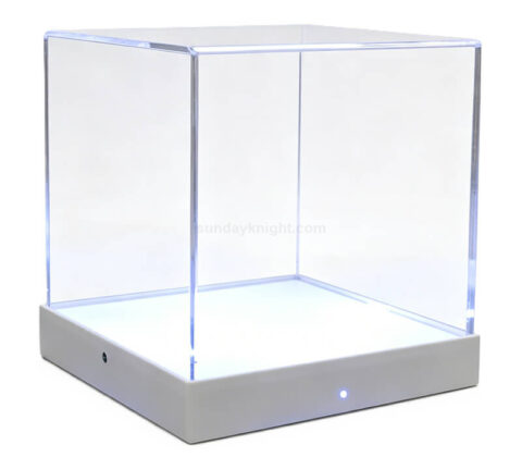 Individuelle Acryl-Display-Box mit LED-Licht Basis