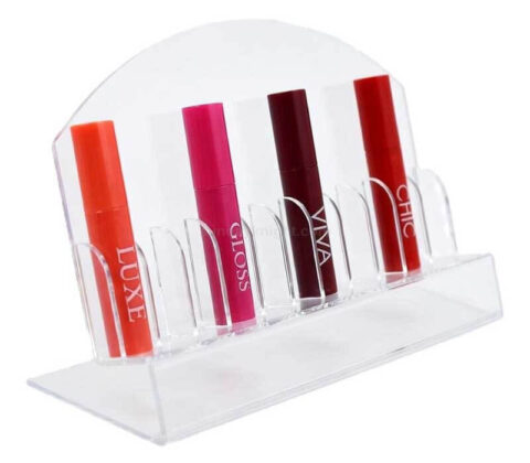 Individuelles Lipgloss-Display aus klarem Acryl