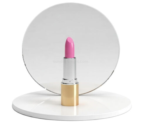 Individueller eleganter Lippenstiftständer mit Spiegel