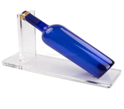 Moderner Weinflaschenständer aus Acryl