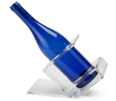 Portabottiglie da vino trasparente personalizzato