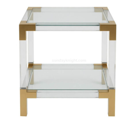 Contemporary Clear Acrylic Side Table Wholesale