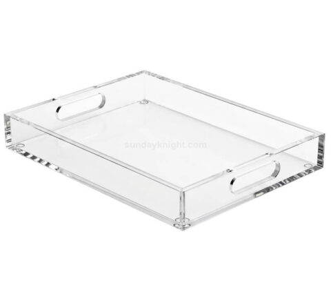 Individuelles extra dickes transparentes Lucite-Tablett