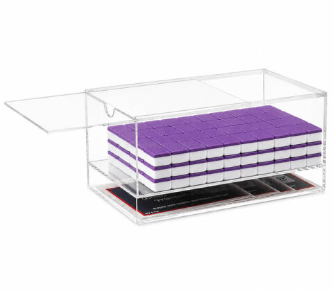Individuelle Acryl-Mahjong-Box mit Logo