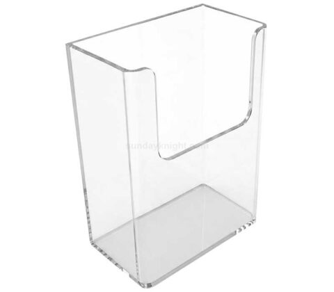 Individueller Kartenhalter aus klarem Acryl