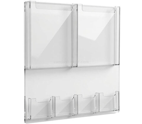 Heavy Duty Acrylic Literature Holder Wall Mount
