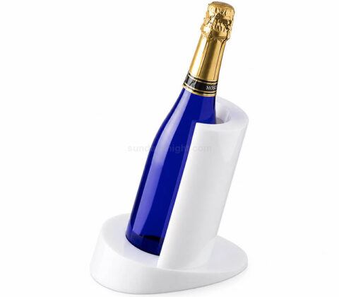 Modern White Wine Stand & Champagne Bottle Holder